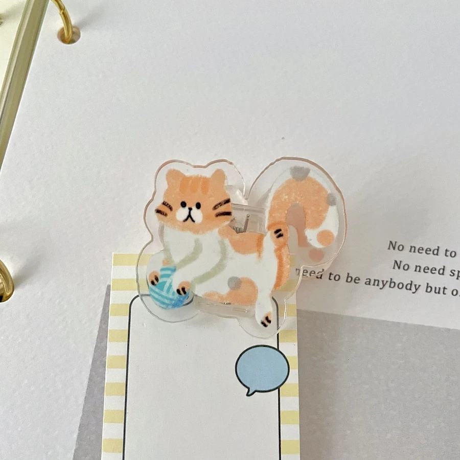 Kẹp giấy: Mèo vàng